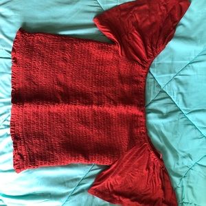 Good Luck Gem stretchy top